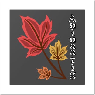 Maple Sugar leaves (Aninaatig) Posters and Art